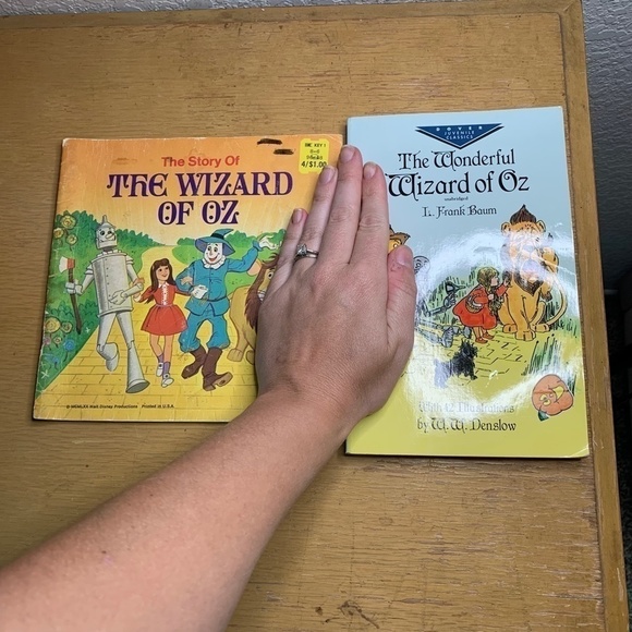 The Wizard Of Oz Book Bundle Of Two Paperback Books Children's And Chapter Book - Picture 2 of 11